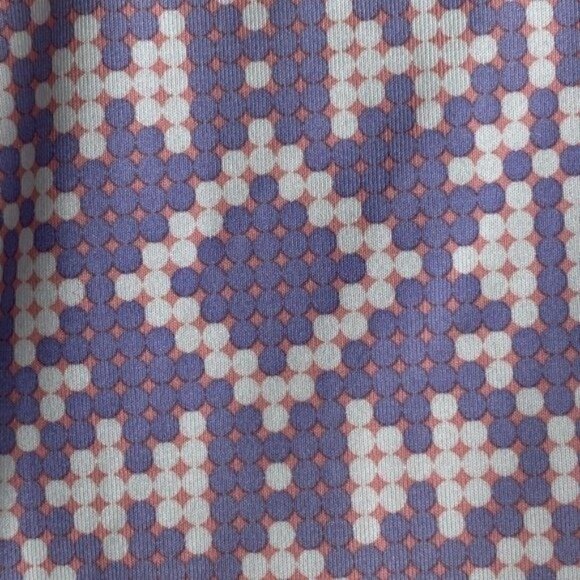 Nike Pro Women's Track Jacket S Half Zip Athletic Purple Pink Geo Thumb Holes - Picture 3 of 15